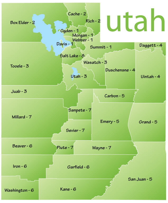 Utah Map